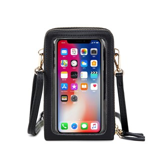 Touch Screen Mobile Phone Female Mini Three-layer Large-capacity Multifunctional Bag