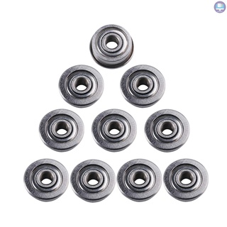 GM Anet 10Pcs Mini Single Flanged Ball Bearings Steel Material 3D Printer Accessory for 3D Printer Model High Resistance for Anet A8 A6 Ender 3