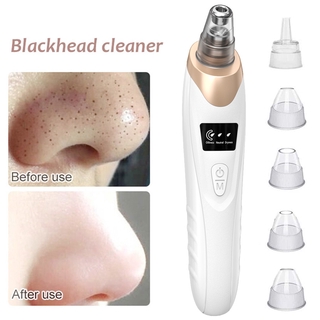 Black head Remover vacuum Face Black heads Remover Deep Nose Cleaner Blackhead Remover Zone Pore Acne Pimple Removal Blackhead Vacuum Suction Facial Black head Beauty Clean Skin Tool
