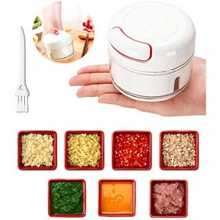 Manual Chopper For Vegetable And Fruit/Hand Mixer Garlic Cutter Mini Meat Grinder Meat Chopper Food Processor Mini Blender (2)