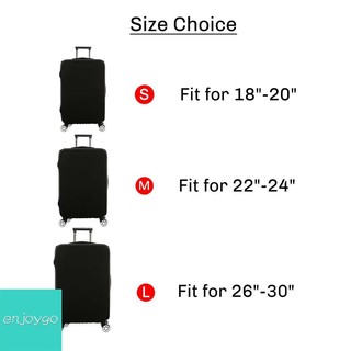ENG Travel Luggage Suitcase Cover Protector Dustproof Bagage