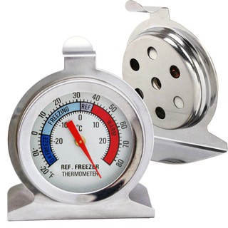 Stainless Steel Temp Refrigerator Freezer Dial Type Stainless Thermometer (1)