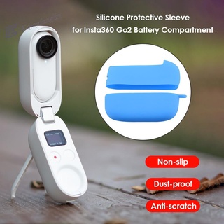 （En） Battery Box Charging Compartment Silicone Protect Cover For Insta360 Go 2 Camera (3)