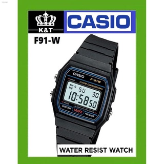 casio watch┇❏<<K&T>>CASI0 Vintage F-91W Rubber Digital Jewelry Watches