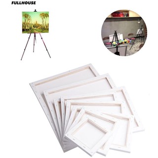 💎♥ White Blank Board Wooden Frame Art Artist Oil Paints (1)