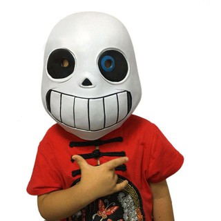 Halloween Easter Party Undertale Cosplay Sans or Papyrus Natural Latex Mask for Child or Adult