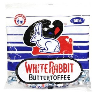 White rabbit butter toffee 50pcs.