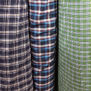 Checkered Fabric 60” for patadyong, shorts, many more