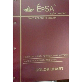 EPSA hair color set package