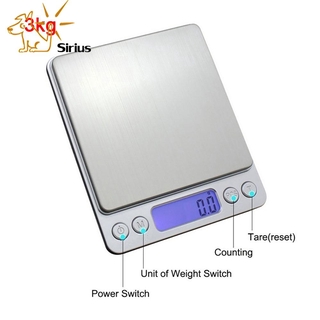 ❤️SIR ❤️ LCD English Rechargeable USB Kitchen Household Food Scale (7)