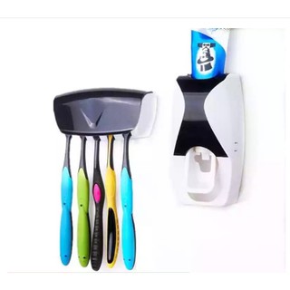 Touch Me Toothpaste Dispenser Automatic Toothpaste Dispenser Toothbrush Holder
