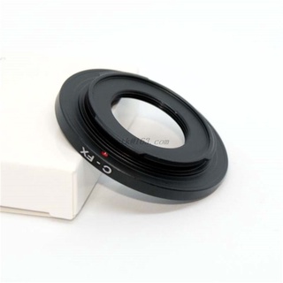 REAL✹C FX C Mount Lens Adapter Ring For Fuji Fujifilm X A2 X A1 X T1 X T2 X T10 X E1 X E2 X 1M X Pro