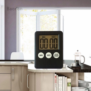 Baoren Kitchen Electronic Timer Lcd Digital Display Timer Stopwatch Cooking Timer Countdown Alarm Clock