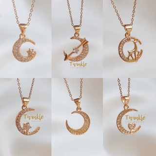Moon Necklace Collection |Twinklesidejewelry