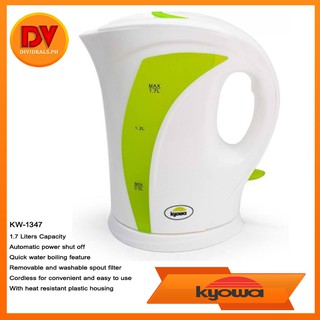 Kyowa KW-1347 Electric Kettle 1.7L (Green)
