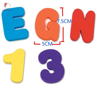 26 Letters 10 Numbers Foam Floating Bathroom Toys for Kids Baby Bath Floats (2)