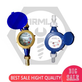 ✅COD✅ PVC Water Meter / METAL water meter Water Sub-meter Hawk Vorsc Best Water Sub meter 1/2"