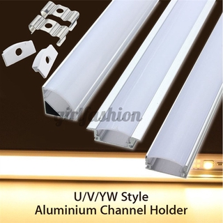 GF 45cm Aluminium Channel Holder For LED Strip Light Bar Under Cabinet Lamp (1)