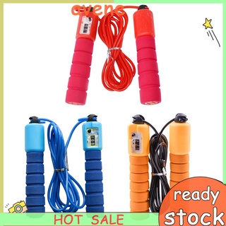 PVC Counting Jump Ropes Professional Fitness Exercise Counting Skipping Rope