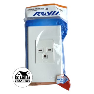 Royu Aircon Outlet 1-Gang (Wide Series) WD901