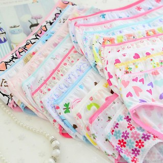 6pcs Baby Girls Underwear Cotton Panties Kids Short Briefs Children Underpants Children Underwear
