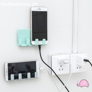 ♥fashionency♥Wall Hanging Remote Controller ,Self-adhesive Plug Stand Holder Case,Home Mobile Phone Storage