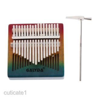 【COD Stocked 】17 Keys Kalimba Mahogany Wooden Thumb Piano Mbira Keyboard Instrument Tool (6)