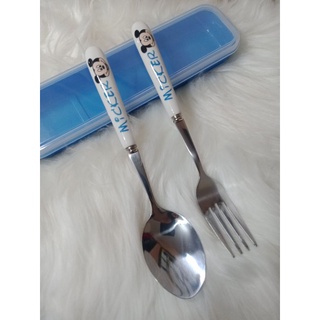 mickey mouse spoon set