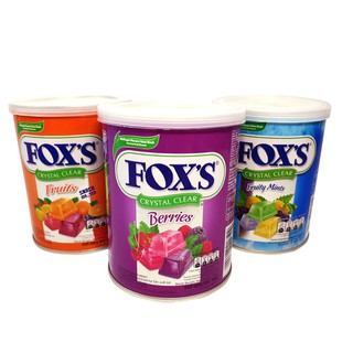 Fox's Tin Crystal Candy Candy Cans - Net 180 gr