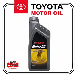 ORIGINAL TOYOTA MOTOR OIL FULLY SYNTHETIC 1 LITER 5W-30 FOR DIESEL AND GASOLINE ENGINES 08880-83860