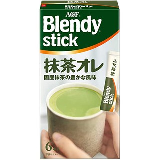 AGF Blendy Stick Matcha Green Tea Latte 6 sticks