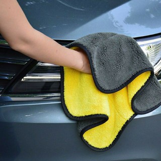 Absorbent Car Wash Microfiber Towel Car Cleaning Drying Cloth Hemming Car Care Cloth Detailing Towel