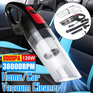 [Local] Vacuum Cleaners 120W Portable Cordless Handheld Car vacuum Cleaner Wet &Dry Vacuum for Home