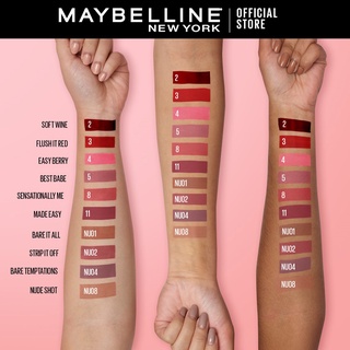 Maybelline Lip Tint - Sensational Liquid Matte [Lightweight, Soft Matte] – Makeup (8)