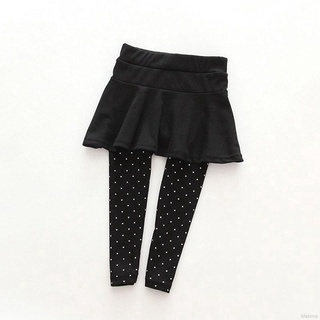 Korean Baby Girls Wool Culotte Pants Soft Cotton Cute Legging seluar (7)