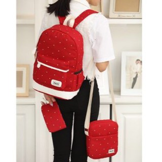 Bagshop Korea 3in1 School Bag Backpack Bag