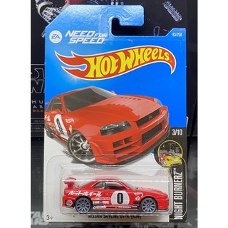 Hot Wheels NISSAN SKYLINE GT-R R34 (Need For Speed)