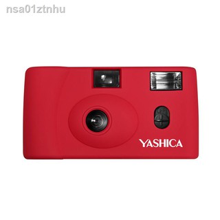 ◇Free shipping Yashica Yashica MF-1 film camera set with 400 degree film hand strap battery
