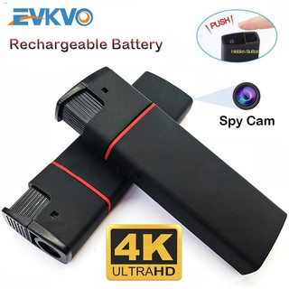 Spy Cameras✶ﺴ℗Full HD 4K / 8MP Mini Camera DV Lighter Camera Nanny DVR USB Video Recorder Hidden SPY