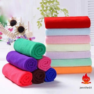 jennifer 25*25cm Car Wash Towel Soft Microfiber Fiber Buffing Fleece Car Wash Towel Absorbent Dry Cleaning Kit