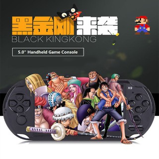 ✲✗2020 NEW Updated 8GB 5 Inch PSP Handheld Game Player 5 Inch Portable Game Console X9 with 1000+ Ga