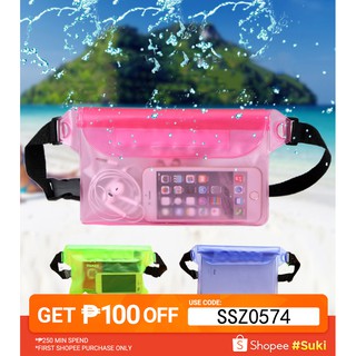 COD New Rainproof Waterproof Sports Underwater Bag Swim Beach Dry Pouch Waist