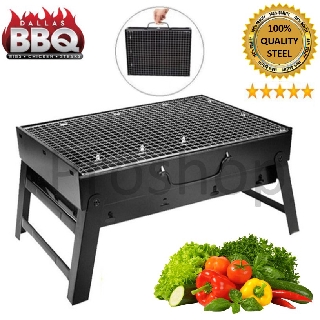 PREMIUM STEEL ITATA BBQ Grill Folding Foldable Fuel Charcoal Picnic Barbecue Seafood Camping Outdoor