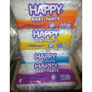 Happy Pants Diapers (ultra dry) 30pcs. per pack