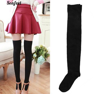 Girls Fashion Sexy Thigh High Stockings Cotton Over Knee Long Socks