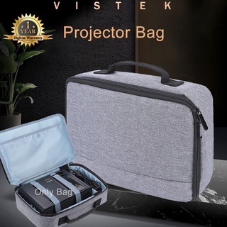 ﹍✎❐VISTEK Portable Projector Case Cloth Large Capacity Anti Scratch Dustproof Carrying Bag Universal (1)