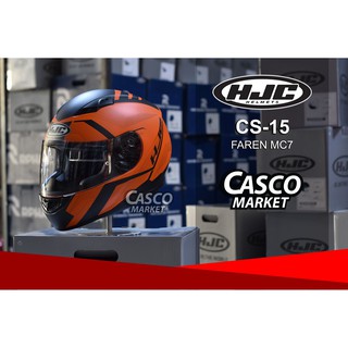 Hjc CS-15 FAREN FULL FACE Helmet Single Visor