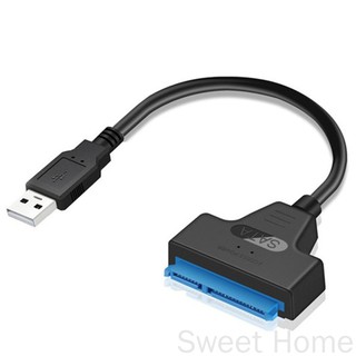 SATA 3 Cable Sata to USB Adapter 6Gbps for 2.5 Inches External SSD HDD Hard Drive 22 Pin Sata III Cable,USB 2.0,20cm bigbighouse store