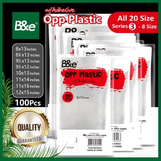 bnesos Opp Plastic With Adhesive Opp Plastic Packaging Opp Plastic Adhesive Series #3 8 Size