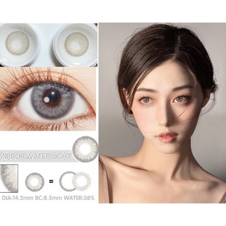 (21.March.8) ZSWHUI Series,LR Brand ,14.2mm,(Grade 0-8.00), Contact Lens yearly use(gray)